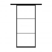 Stalen schuifdeur 3 vlaks