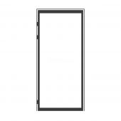 Stalen scharnierdeur Elegance